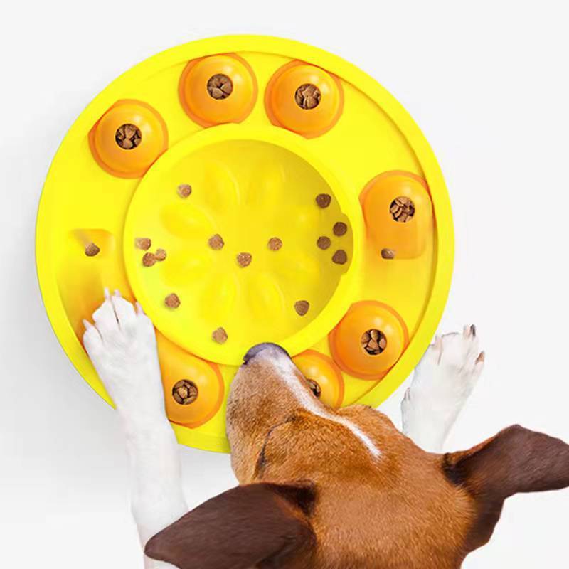 Brain-Boosting Dog Puzzle Feeder – Slow Eating & Fun IQ Games!