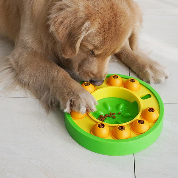 Brain-Boosting Dog Puzzle Feeder – Slow Eating & Fun IQ Games!