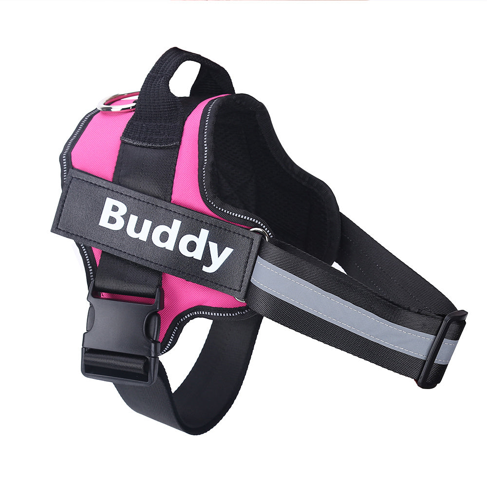 Custom No-Pull Dog Harness – Reflective & Comfy Fit!