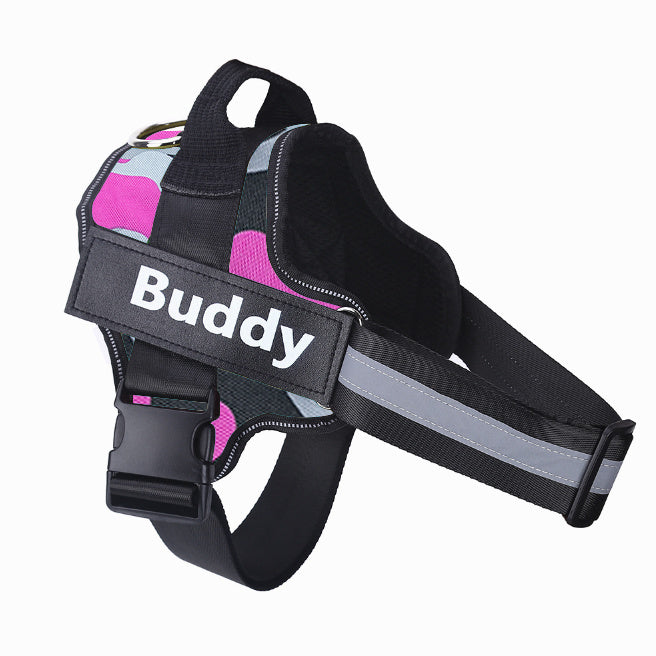Custom No-Pull Dog Harness – Reflective & Comfy Fit!