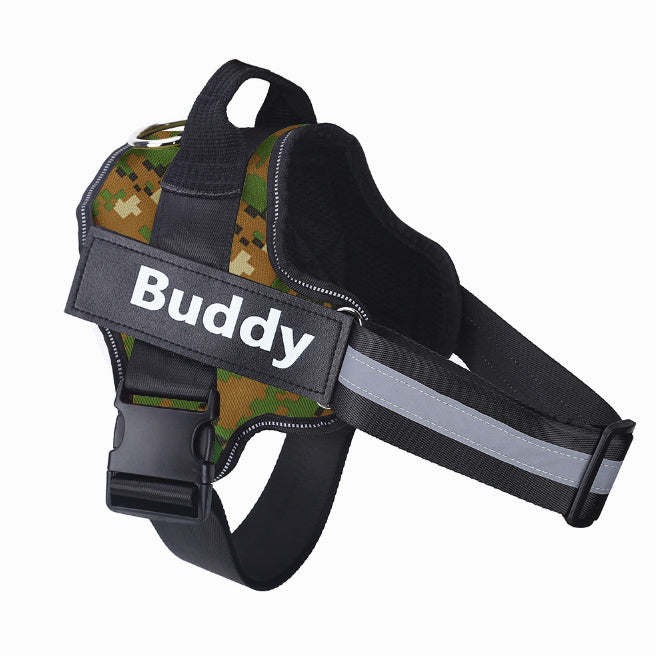 Custom No-Pull Dog Harness – Reflective & Comfy Fit!