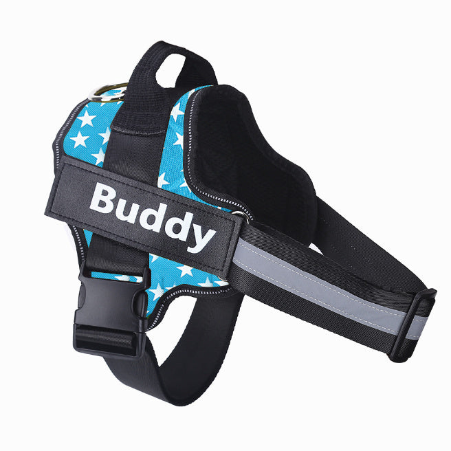 Custom No-Pull Dog Harness – Reflective & Comfy Fit!