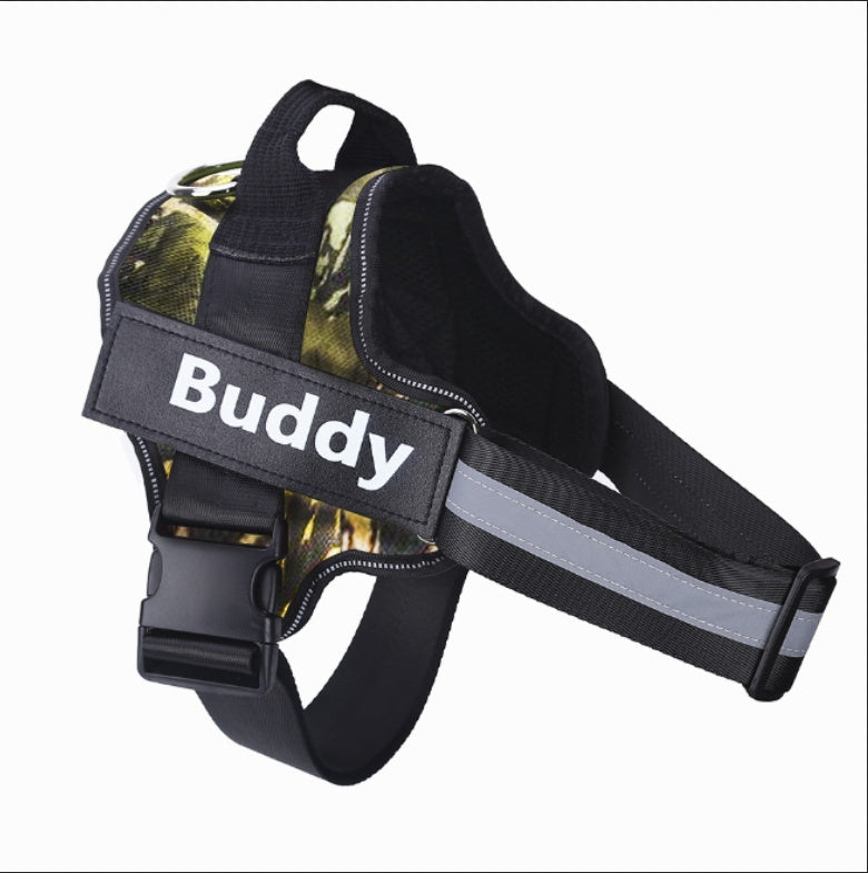 Custom No-Pull Dog Harness – Reflective & Comfy Fit!