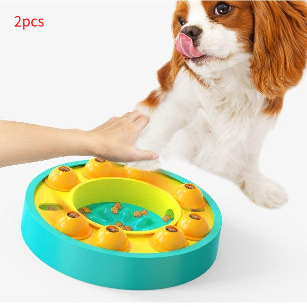 Brain-Boosting Dog Puzzle Feeder – Slow Eating & Fun IQ Games!