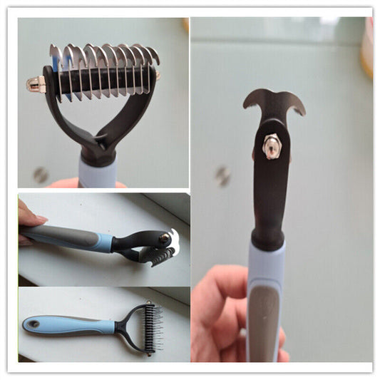 2-in-1 Magic Deshedding Brush – Fur Gone in Seconds!