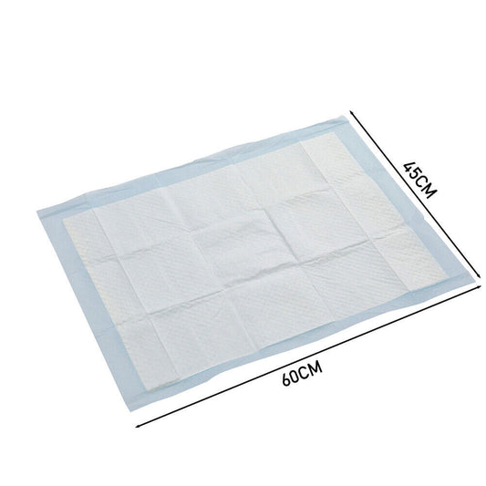 50 Large Puppy Pads – Super Absorbent Training Mats