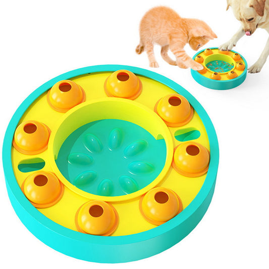 Brain-Boosting Dog Puzzle Feeder – Slow Eating & Fun IQ Games!